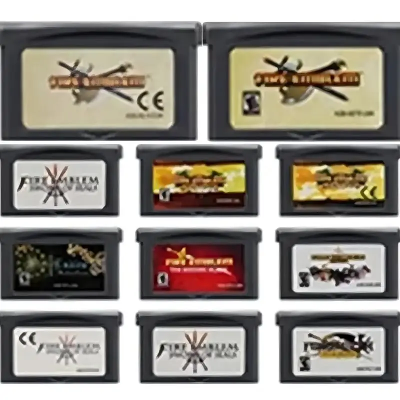 GBA-Spielkarte 32-Bit-Videospielkonsolen-Cartridge The Sacred Stones Ein Geschenk für Sword of Seals Binding Blade Last Promise USA/EUR