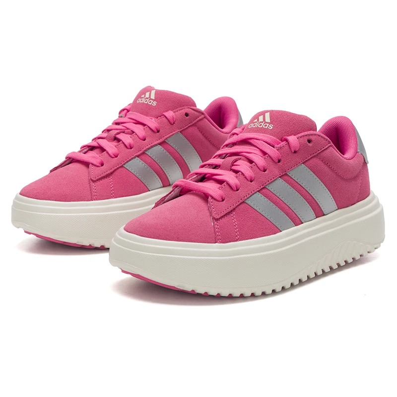 Adidas Grand Court Platform Damen-Sportschuhe, modische Sneaker mit dicken Sohlen, leichte Freizeitschuhe Ki5138
