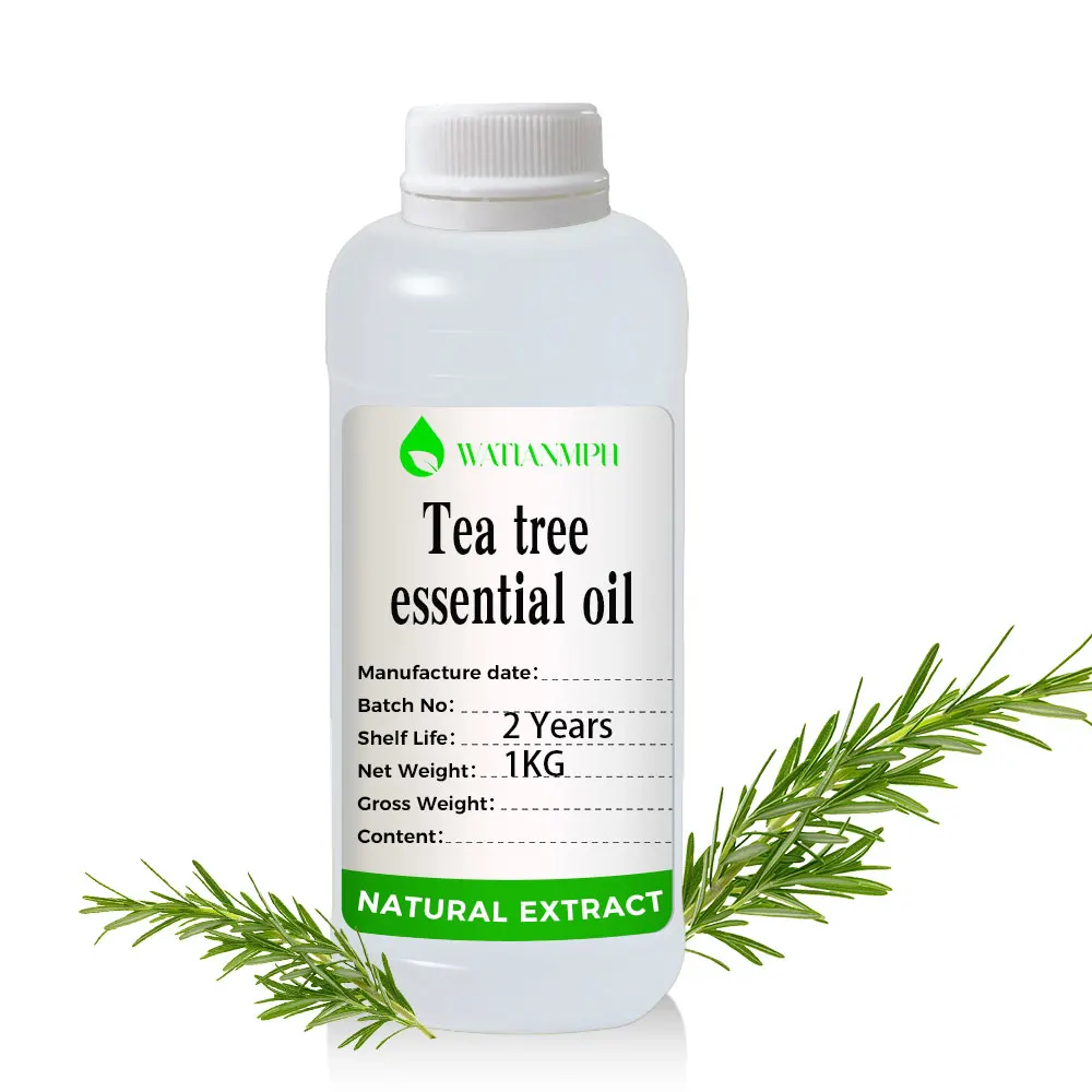 Olio Essenziale di Tea Tree WATIANMPH Olio di Tea Tree 100% Puro e Naturale per Pelle Capelli Aromaterapia Massaggi Produzione di Candele Materia Prima