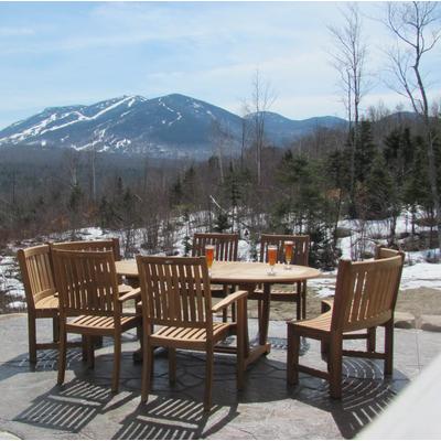 7 pc Martinique Teak Bench Set