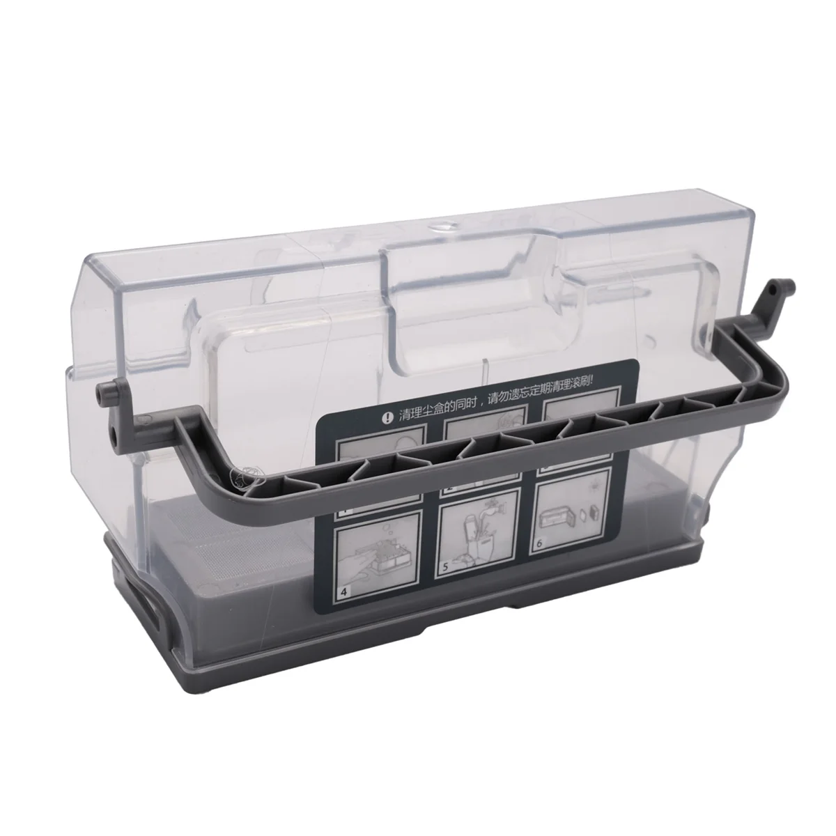 Roboter Staubsauger Staub kasten Behälter Hepa Filter für Ecovacs Deebot Ozmo 900 dn5g Roboter Staubsauger Teile Zubehör Image
