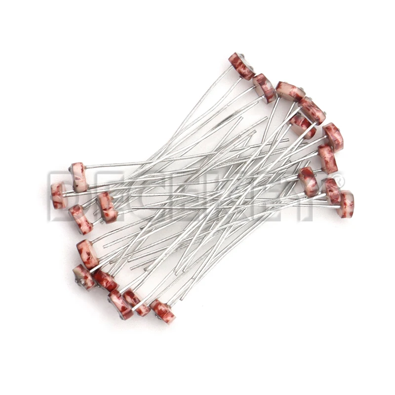 20 Stück LDR Lichtempfindlicher Widerstand Photoelektrischer Fotowiderstand 5528 5537 5506 5516 5539 für Arduino DIY Image