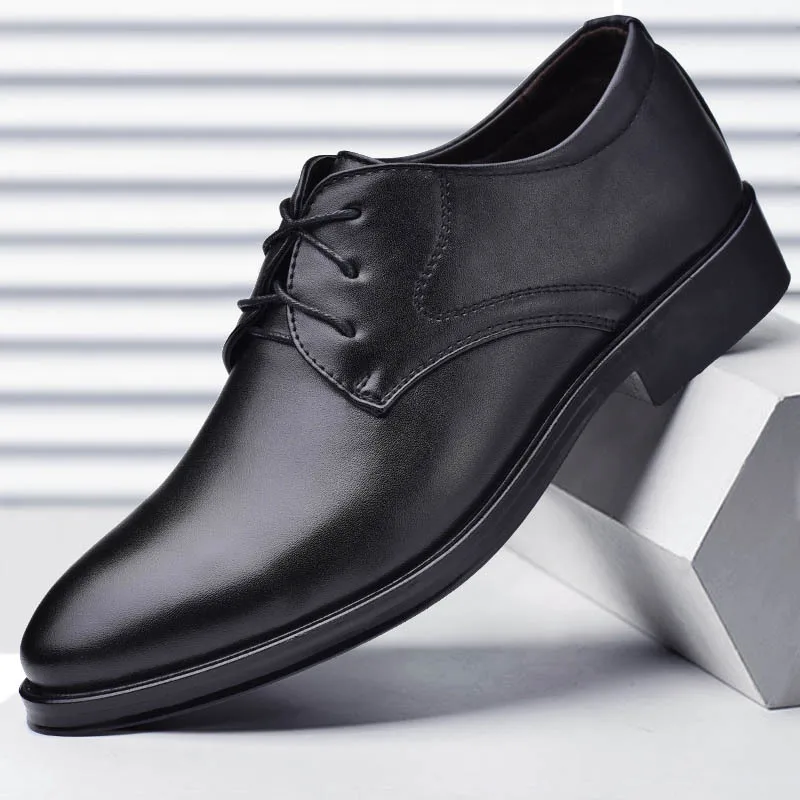 Ausverkauf Plus Größe 38-48 Herren Kleid Schuhe Leder Schnürschuhe Derby Schuhe Hochzeitsschuhe Große Größe Schwarz Braun Business Büro
