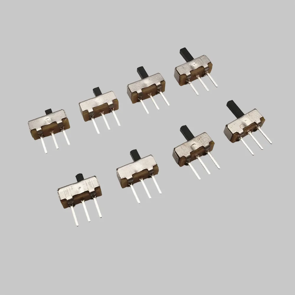 SS12D00 2/3/4/5/6mm Mini-Schiebeschalter 3-polig 1P2T 2-Positionen Ein-Aus-Kippschalter DIP Panelmontage für Arduino PCB DIY Image