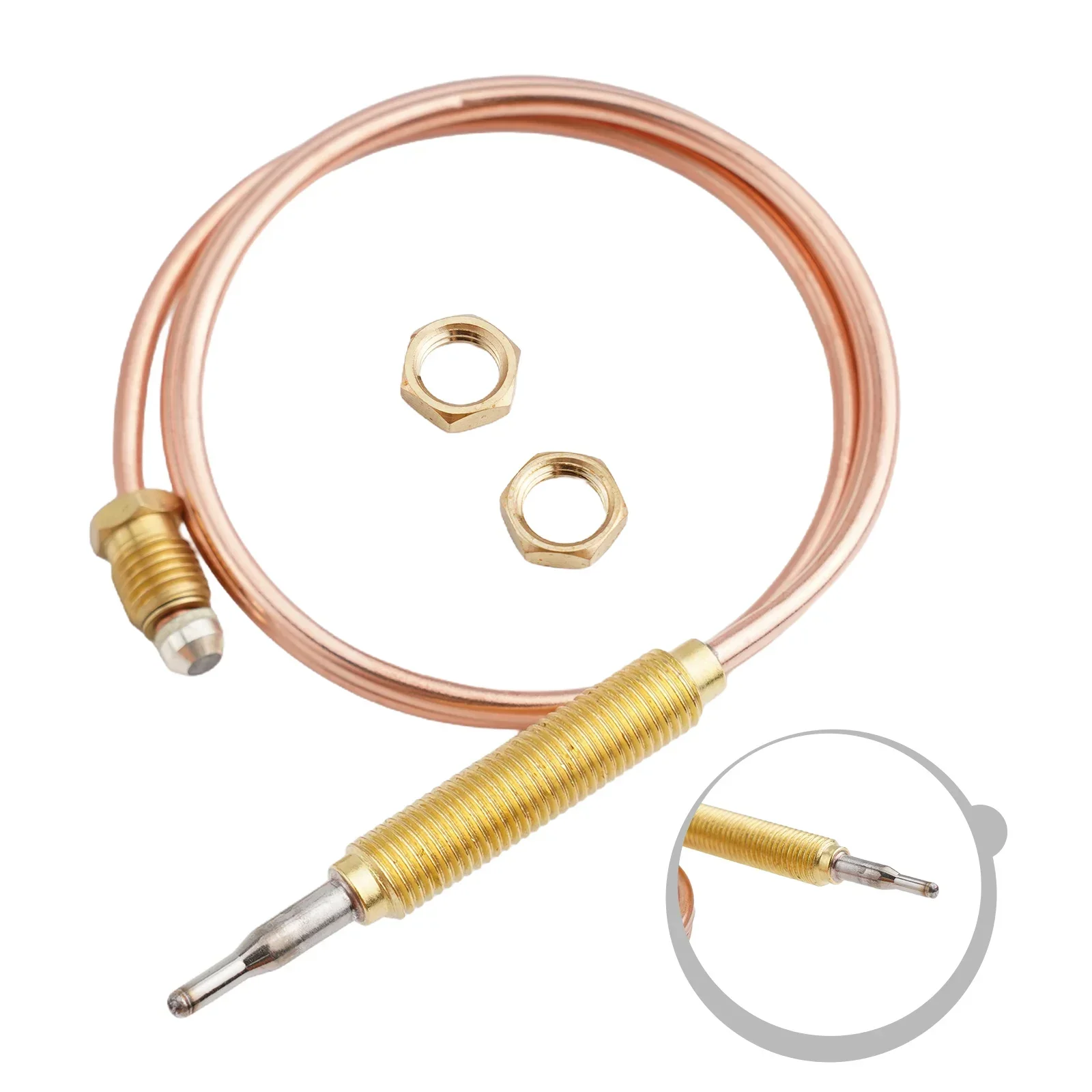 M8 Thermoelement Gemeinsame Gewinde Sonde Für Gas Brenner Kamine BBQ Zubehör Für Öfen Kamine Herd Temperatur Sensing