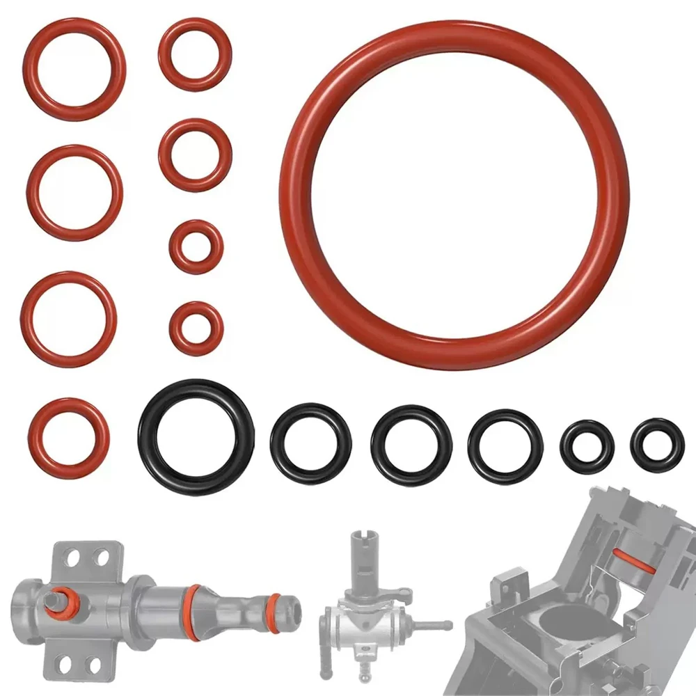 15 Stück, O-Ring-Dichtungssatz, Silikondichtung für Saeco Gaggia Spidem Kaffeemaschine, Braugruppe, Auslaufverbinder, Küchenzubehör Image