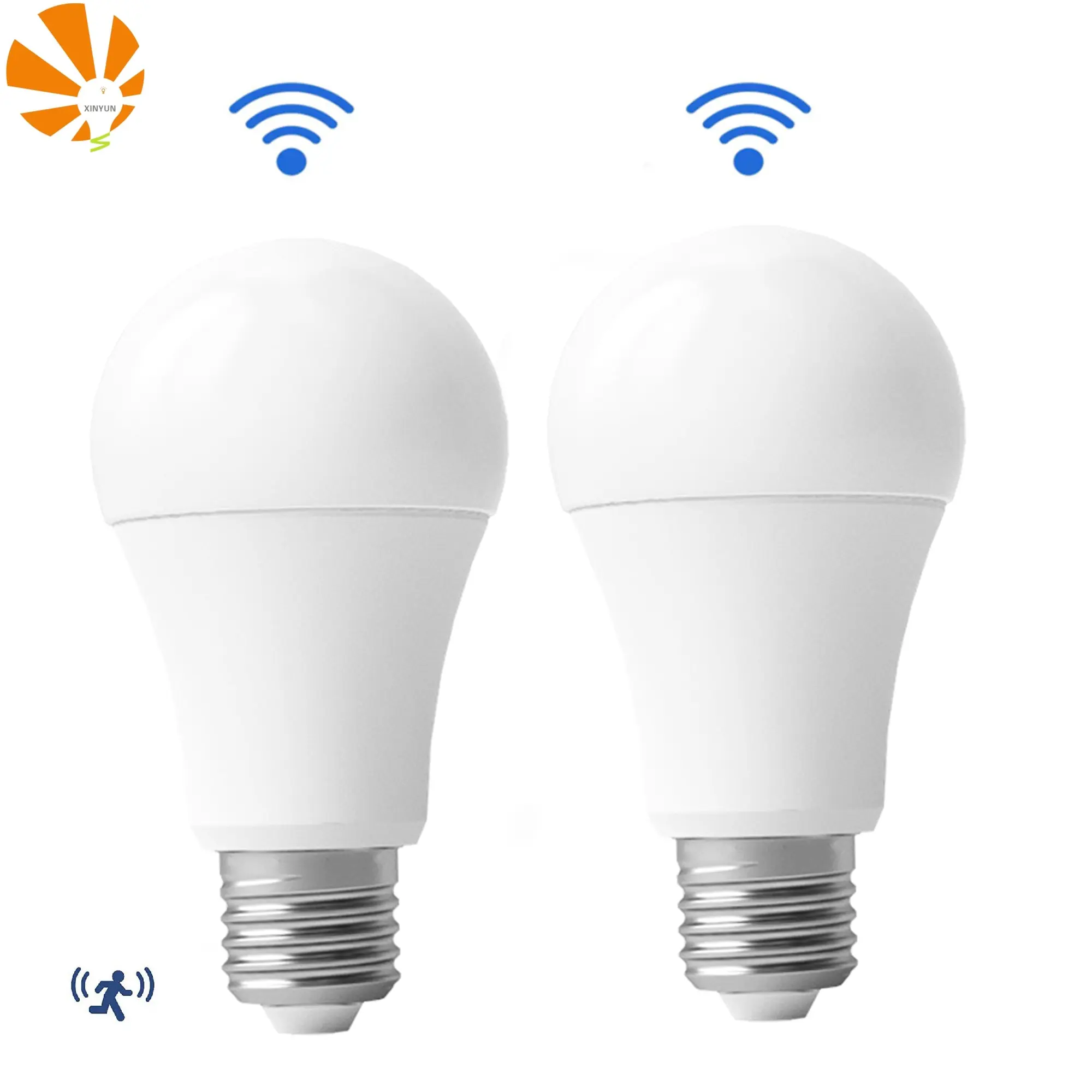 1pc Radar Motion Sensor Licht 220V 110V E27 LED Lampe Smart Infrarot Birne 6W 9W 12W 15W 18W 20W Arbeits in Nacht Dunkelheit Image