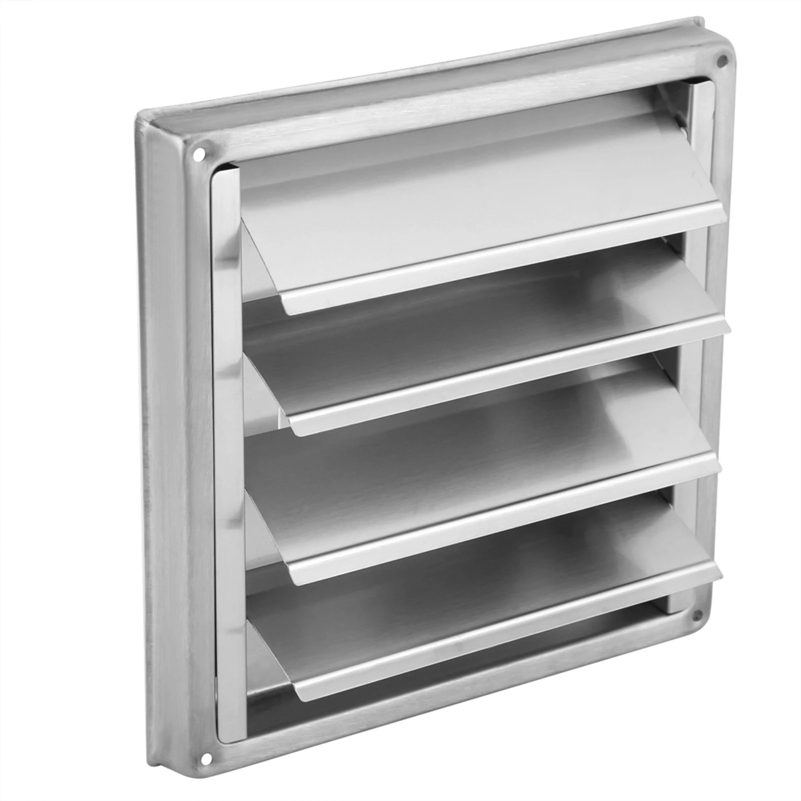 95 mm Edelstahl-Wandventilator für Lüftungsschlitze, quadratischer Wäschetrockner, Abluftventilator Image
