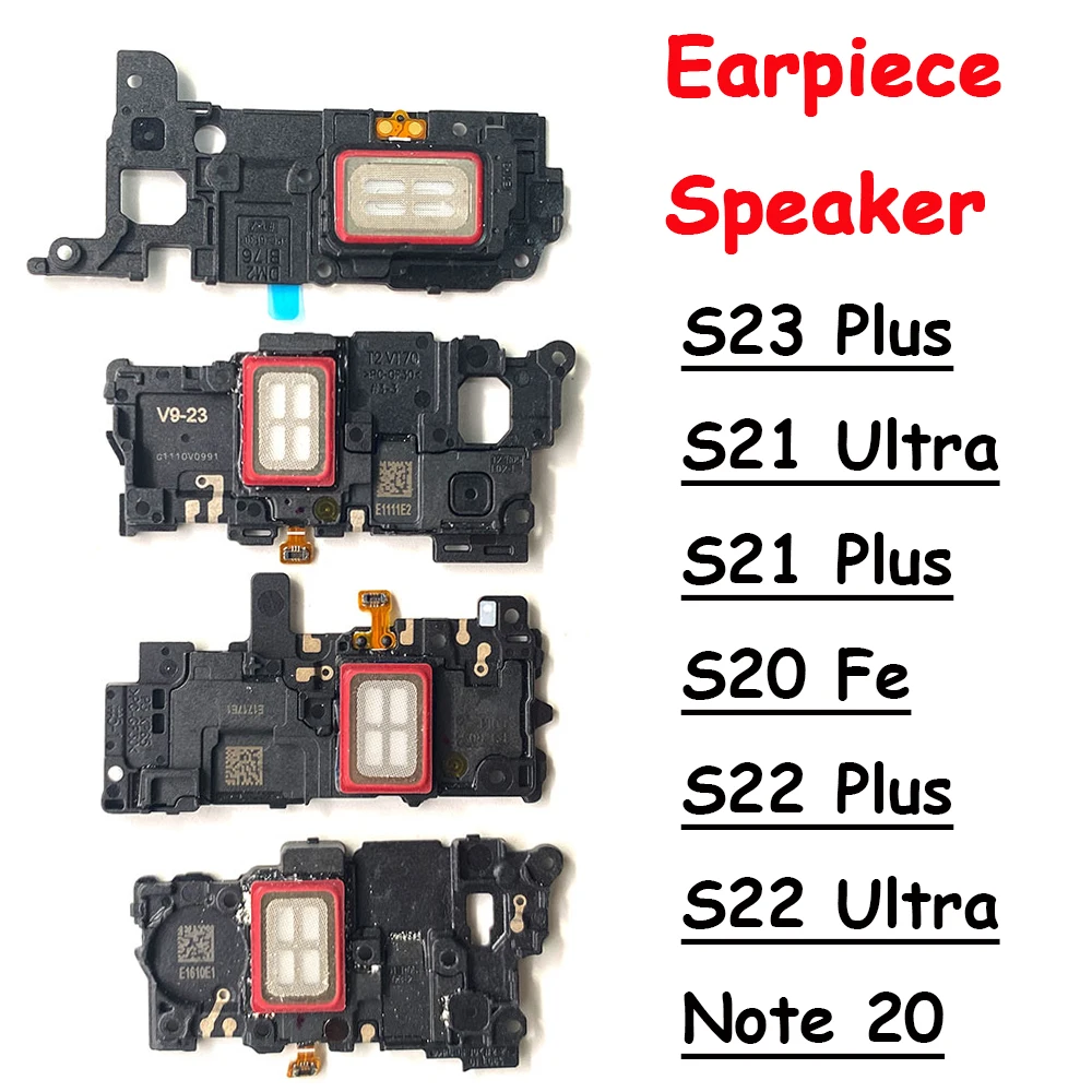 Vorne Top Hörer Kopfhörer Ohr Lautsprecher Sound Empfänger Für Samsung S21 S22 Ultra S901 S906 S901 S23 Plus G916B G991 G998 G996 Image