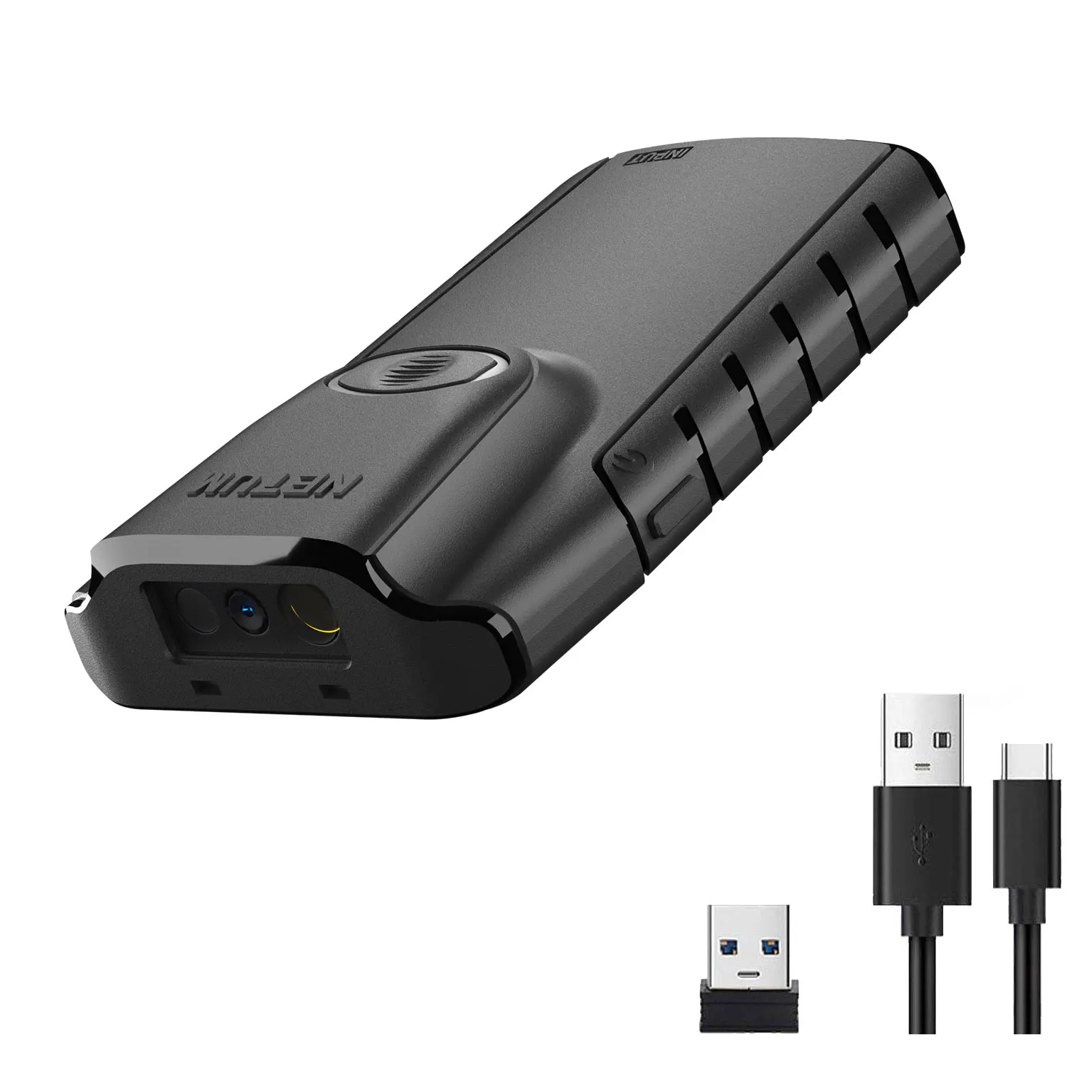 NETUM E800 Bluetooth 2D Barcode Scanner Tasche Drahtlose QR Reader Daten Matrix PDF417 IOS Android Windows Image