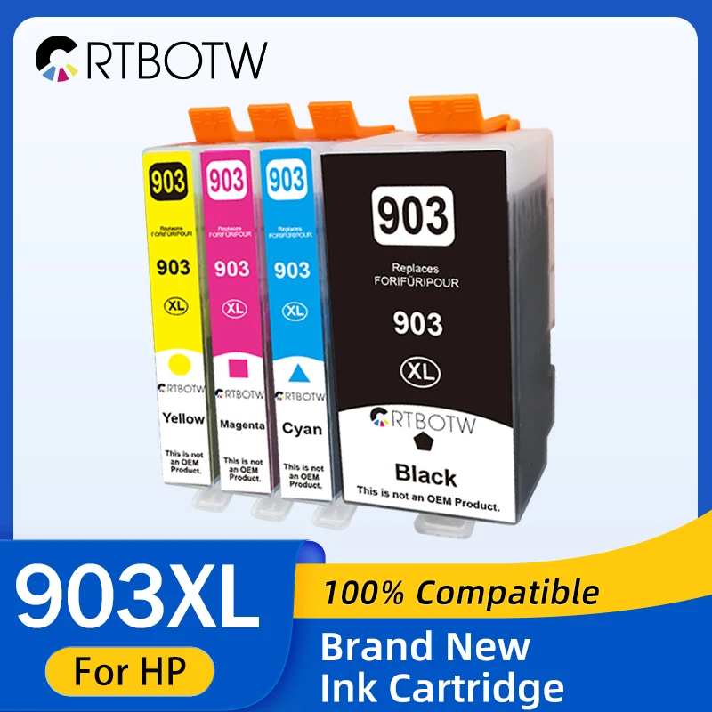903 XL Tintenpatrone für HP 903XL HP 903 kompatibel für HP Officejet Pro 6950 6960 6963 6964 6965 6966 6968 6970 Drucker Image
