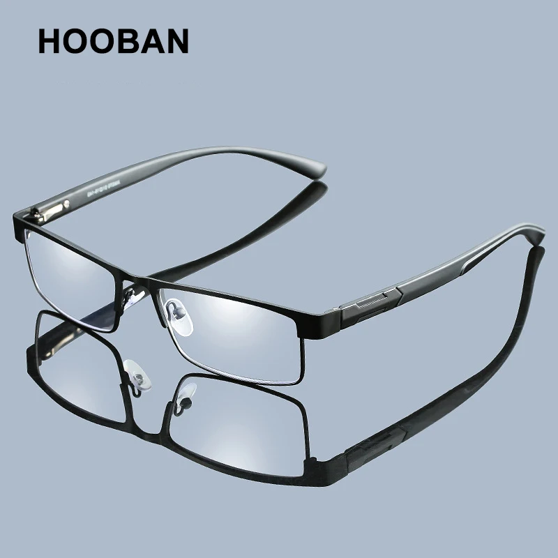 Hohe Qualität Edelstahl Lesebrille Männer Frauen Mode Presbyopie Brillen Business Hyperopie Anti Blau Licht Brillen Image