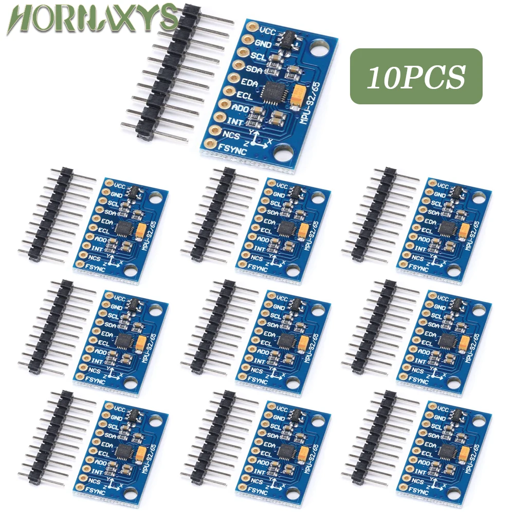 1-10 stücke IIC I2C SPI MPU6500 MPU-6500 6-Achsen Gyroskop Beschleunigungsmesser Sensor Modul Ersetzen MPU6050 Für Arduino Mit Pins GY-6500 Image