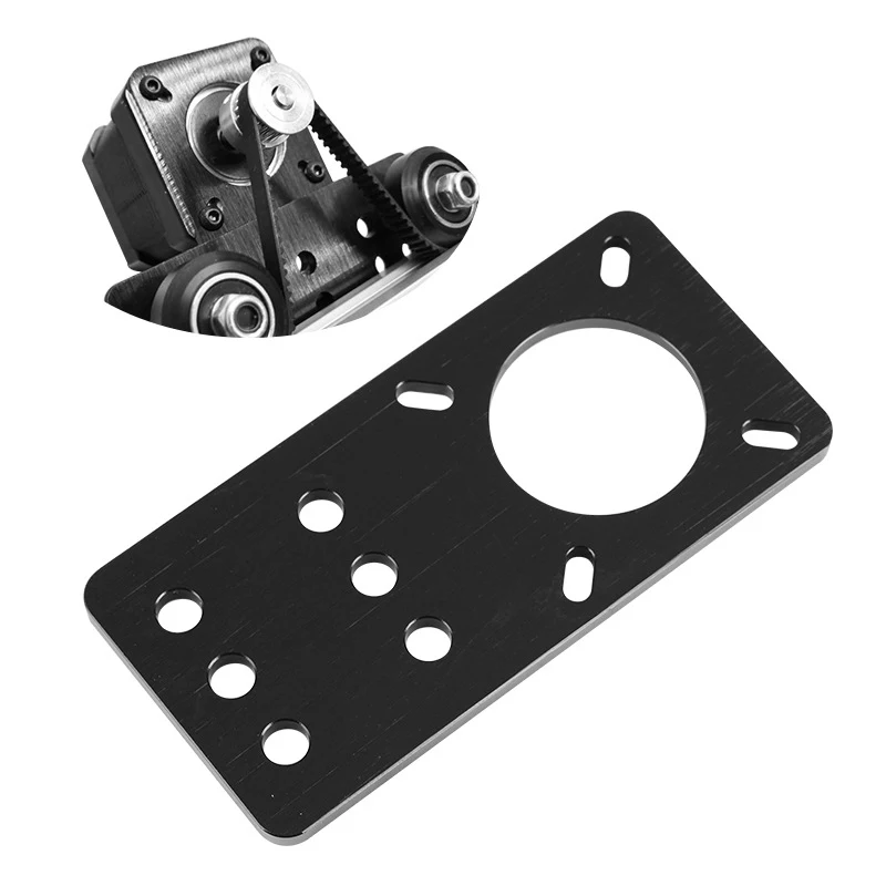 1 Stück Openbuilds Motorhalterungsplatte – NEMA 17 Schrittmotor-Montage, feste Platte, Aluminiumhalterung, 3D-Drucker-Teile Image