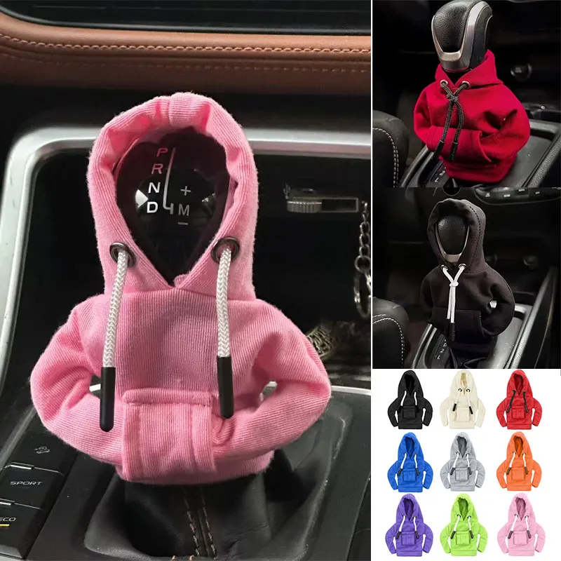 Neue Auto Schalthebel Hoodie Abdeckung Schalthebel Abdeckung Getriebe Griff Dekoration Passt Manuelle Automatische Auto Schalthebel Innen Dekor Ornament Image