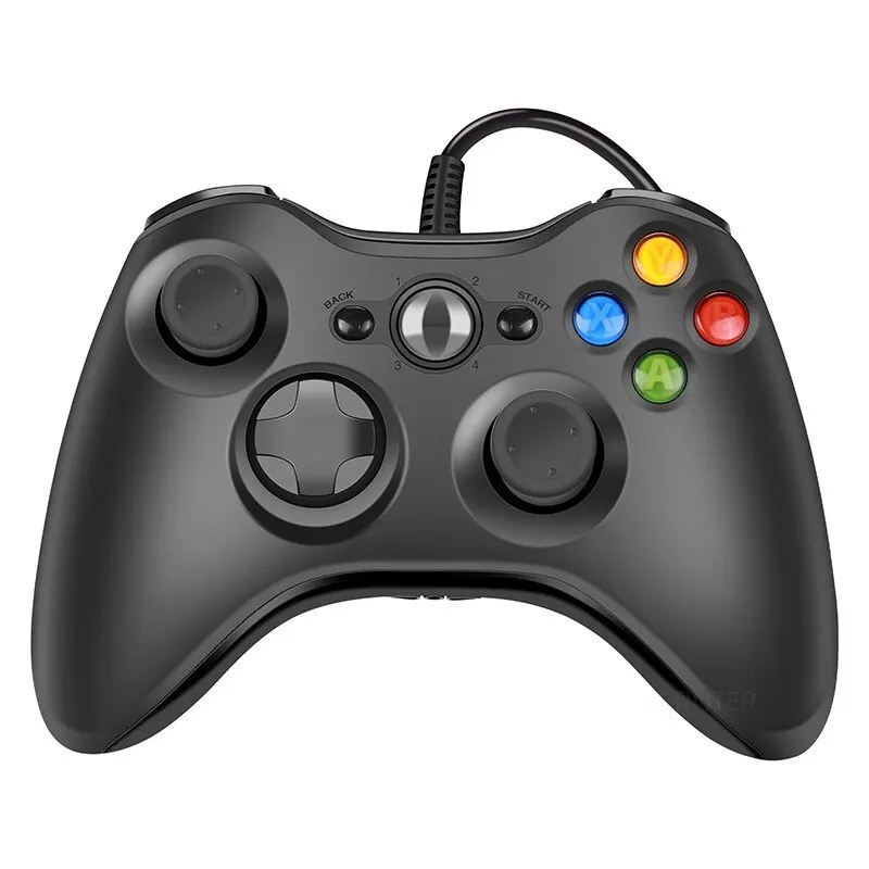 Tec tinter usb wired game controller für xbox360 konsole joypad für win 7/8/10 pc joystick controlle mando gamepad für xbox 360 Image