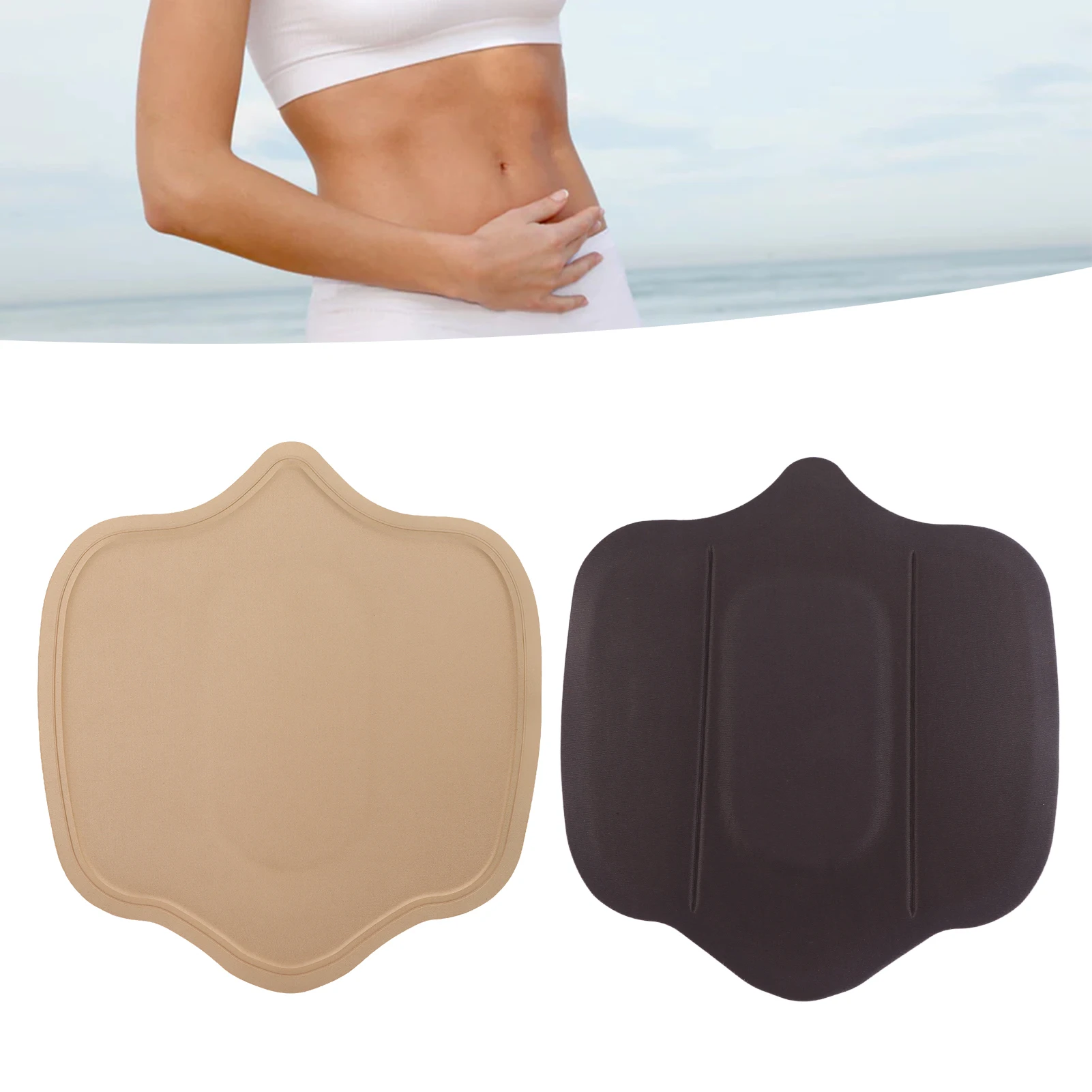 Schaum-Bauchkompressionsbrett, Bauch-Abflachungsbrett, formendes weiches Schaumstoff-Bauchabflachungsbrett nach der Operation Image