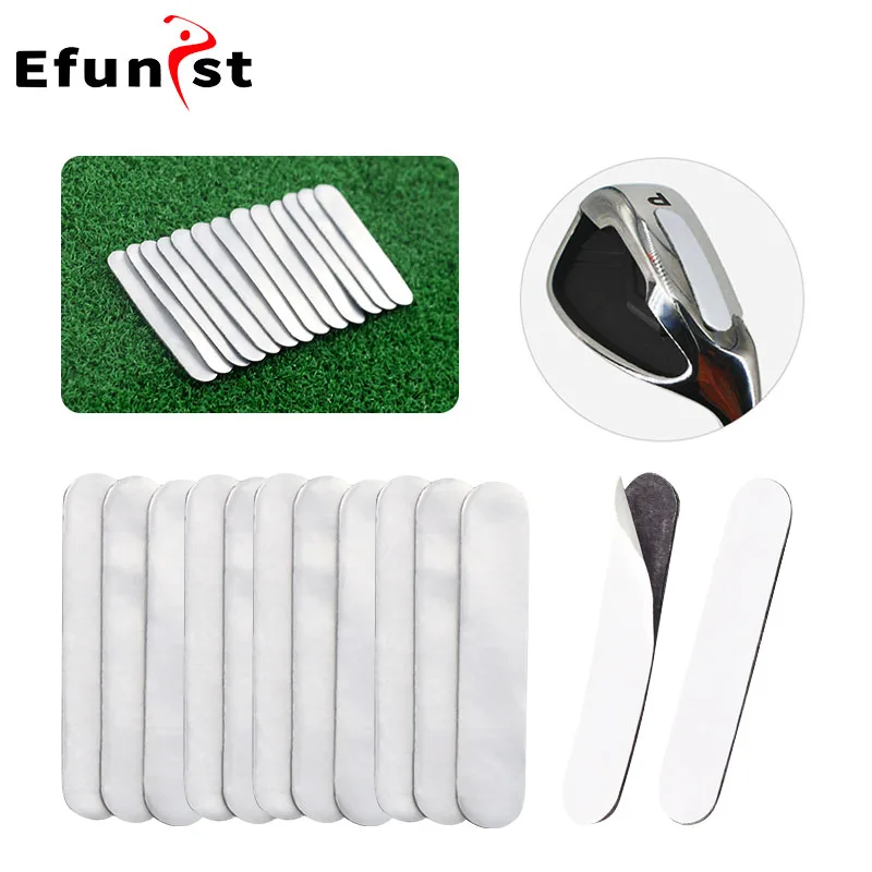 10 Stücke Gewicht 3 gr/teil Golfschläger Gewichtetes Bleiband Hinzufügen Schaukel Silber Golf Unterstützt Praxis Werkzeug Sport Liefert Drop Shipping Image