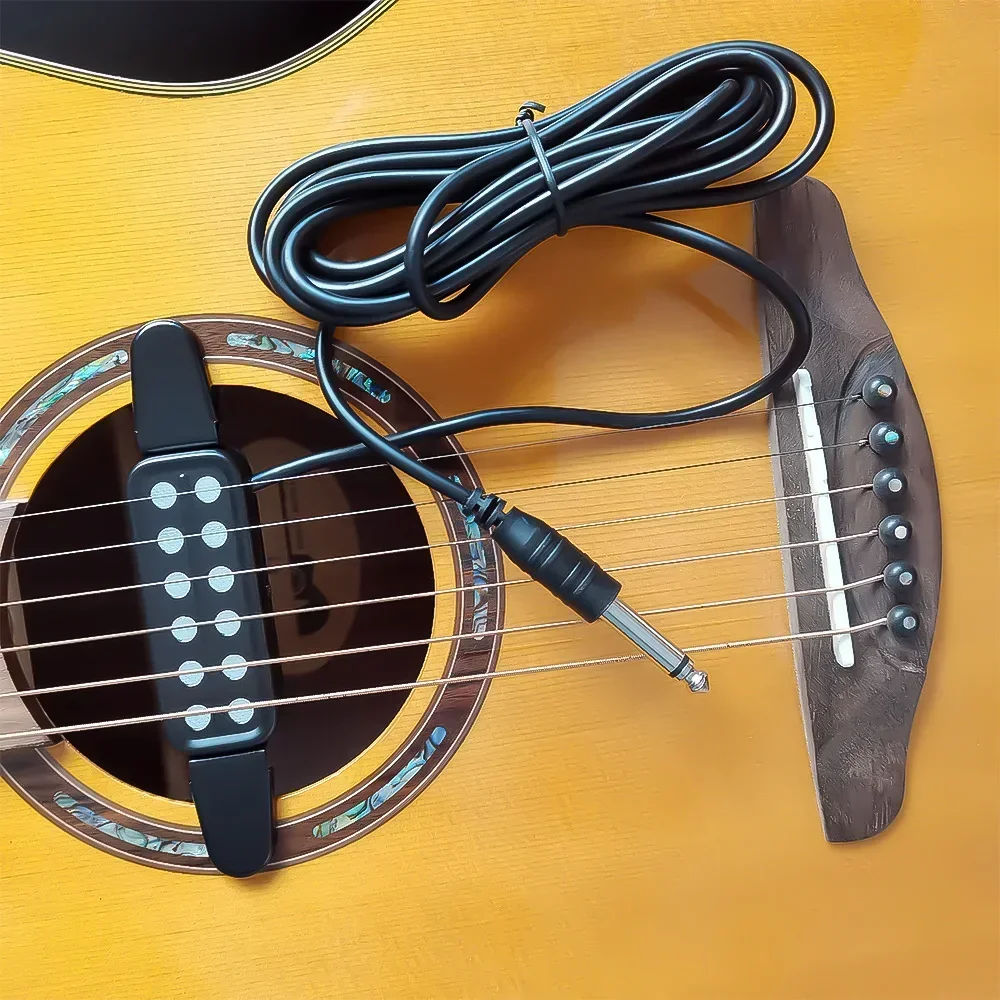 Professionelle Klassische Akustische Gitarre Pickup Wandler Verstärker Gitarre Pickup Sound Loch Musical Instruments Pickup Für Gitarre Image