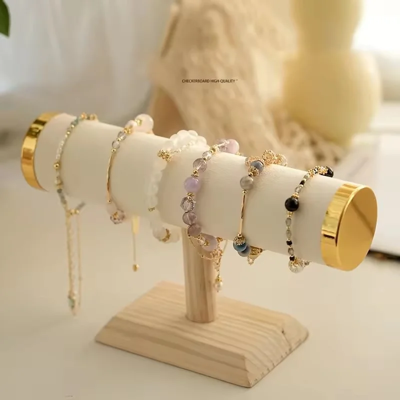 Neue T-bar Schmuck Kette Haarband Uhr Halskette Armband Display-ständer Rack Halter Mode Frau Farben Gold Größe Stil