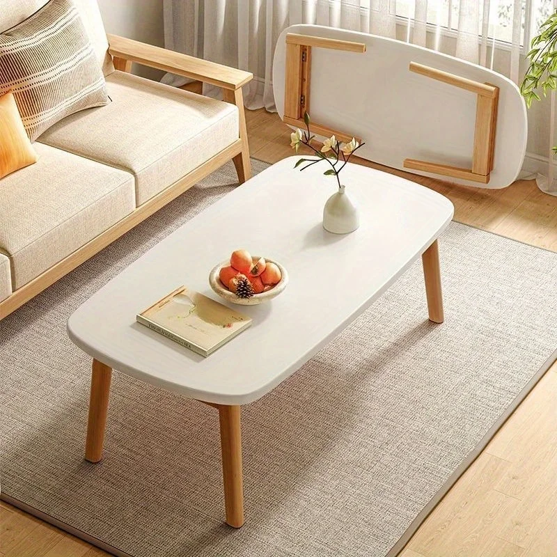 Klapptisch, kleine Wohnung, Wohnzimmer, Wohnung, einfacher Klapptisch, Balkon, Schlafzimmer, Mietzimmer, Massivholz, einfacher Tisch