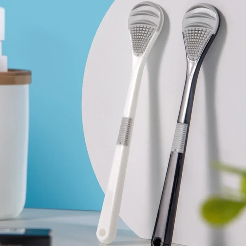 Zunge Reiniger Pinsel Wiederverwendbare Oral Reinigung Schaber Oral Atem Mehrfarbige Pinsel Pflege Werkzeug Zunge Schlechte Hygiene Pflege Entfernung Image