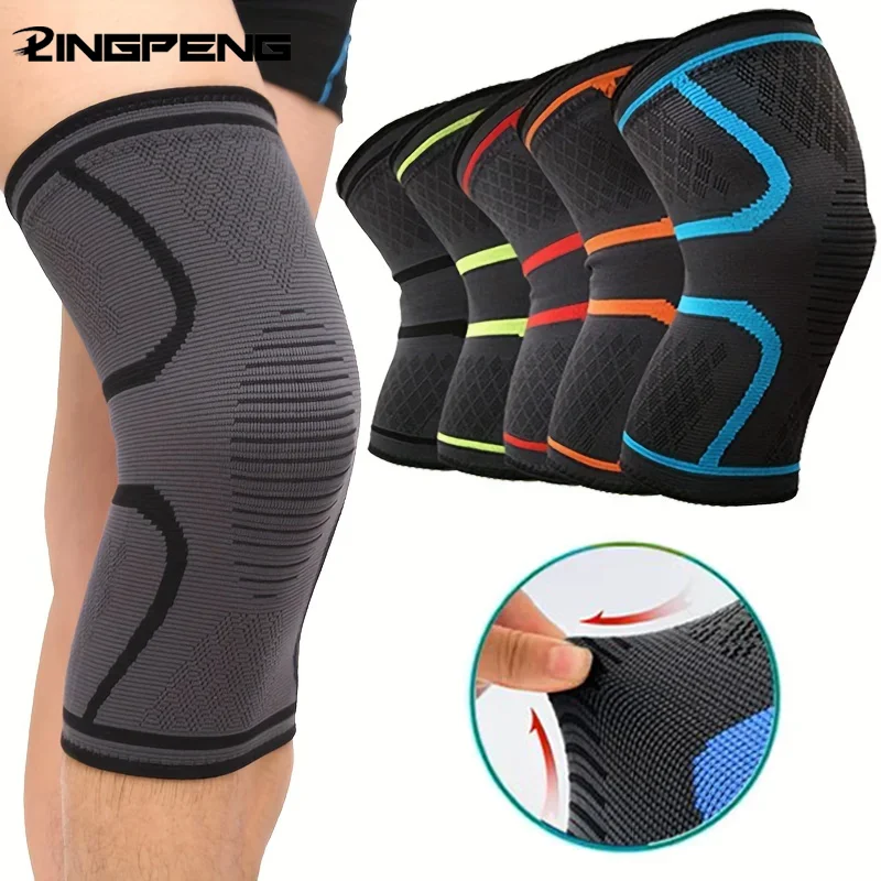 Kniebandagen gegen Knieschmerzen, Kniebandage, Kompressionsmanschette für Knieschmerzen, Meniskusriss, Arthritis, Schmerzlinderung, Kniebandagen Image