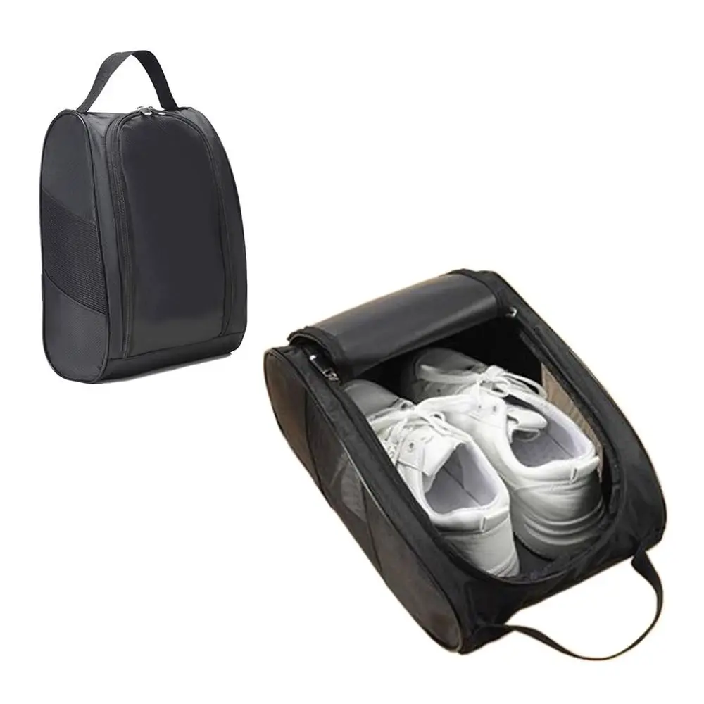 Tragbare Golf Schuh Tasche Oxford Tuch Schuh Träger Taschen Atmungsaktive Leichte Golf Handtasche Staubdicht Fußball Tennis Schuh Tasche 1PC