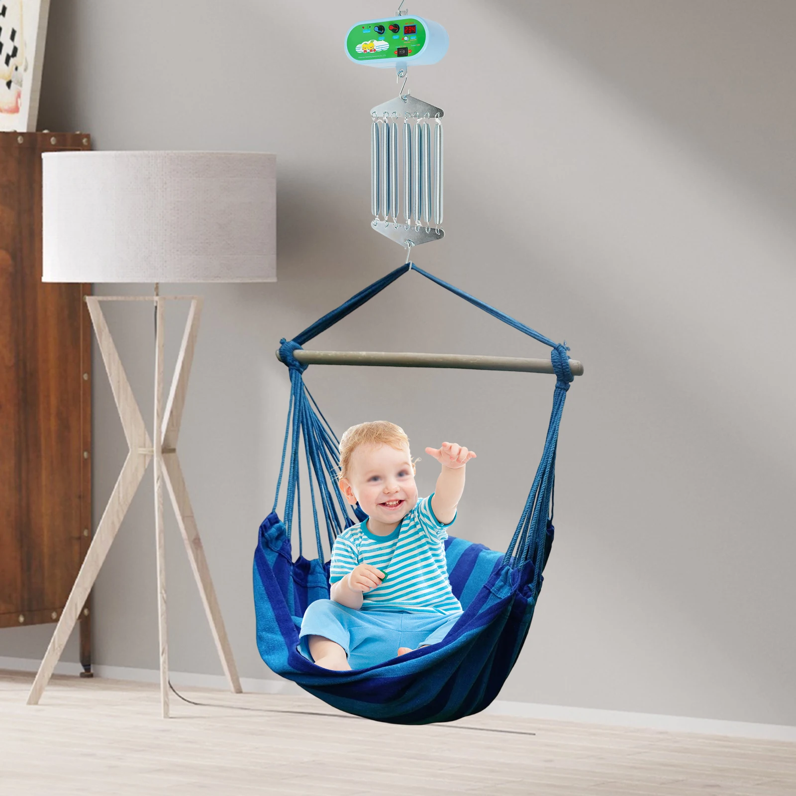 12W 7-Feder-Schaukelsteuerung, 7-Feder-Babyschaukel-Controller, Elektrische Wiegensteuerung, Baby-Wiegeschaukel 0-12 Monate Image