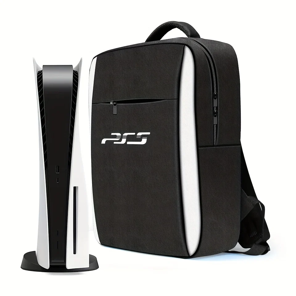 Reiserucksack für PS5-Konsole, Zubehör, schützende Tragetasche, Aufbewahrungstasche, kompatibel mit der Sony PS5-Konsole Image