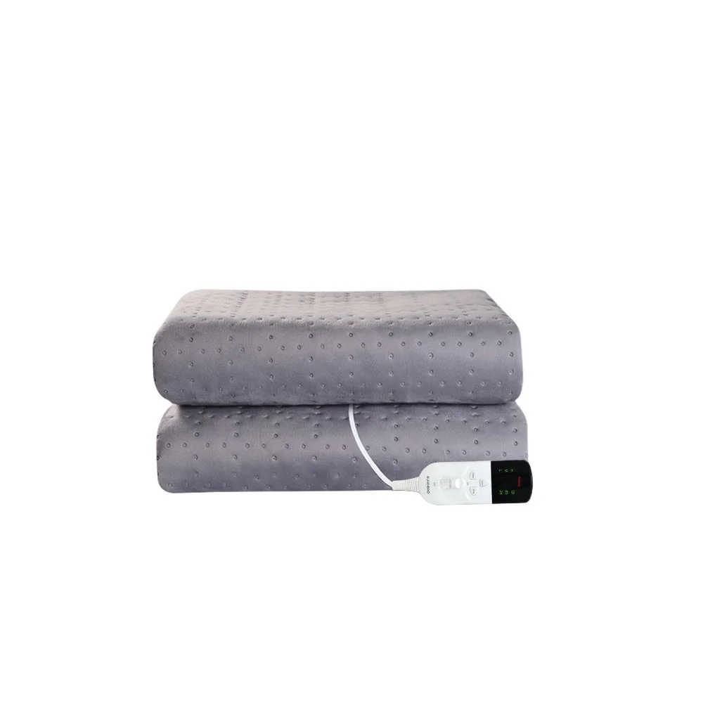 RUIANBAO Heizdecke mit automatischer Abschaltung, 150 x 80 cm, schnelles Aufheizen, mit 12-Stunden-Timer und 3 Heizstufen, automatischer Abschaltung Image