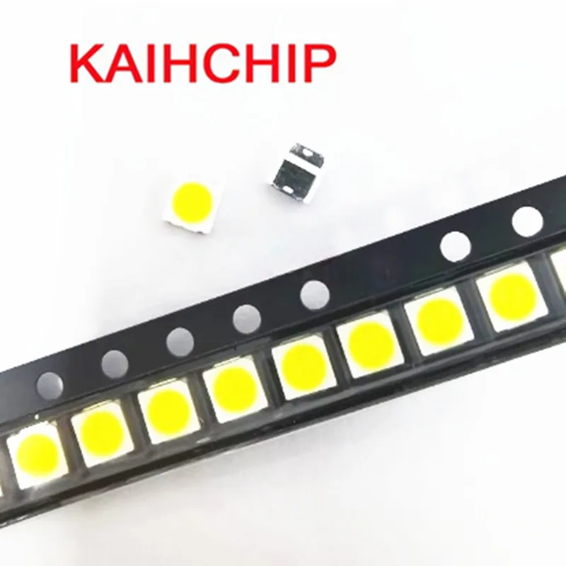 50 Stück 3030 weiße LED 1 W 3 V 6 V 9 V SMD-Leuchtdiode 3,0 x 3,0 mm kaltweiß reines Weiß natürliches Weiß warmweiß