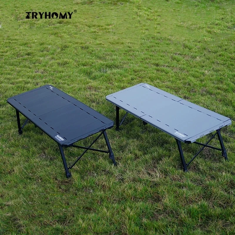 Camping IGT Tisch igt 5-Einheiten-Tisch Leichter Tisch aus Aluminiumlegierung Klappbarer Camping-Schreibtisch Picknick Taktischer Schreibtisch