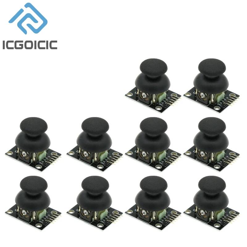 1/5/10 stücke Für Arduino Dual-achse XY Joystick Modul Höhere Qualität PS2 Joystick Control Hebel Sensor KY-023 Bewertet 4,9/5 Image