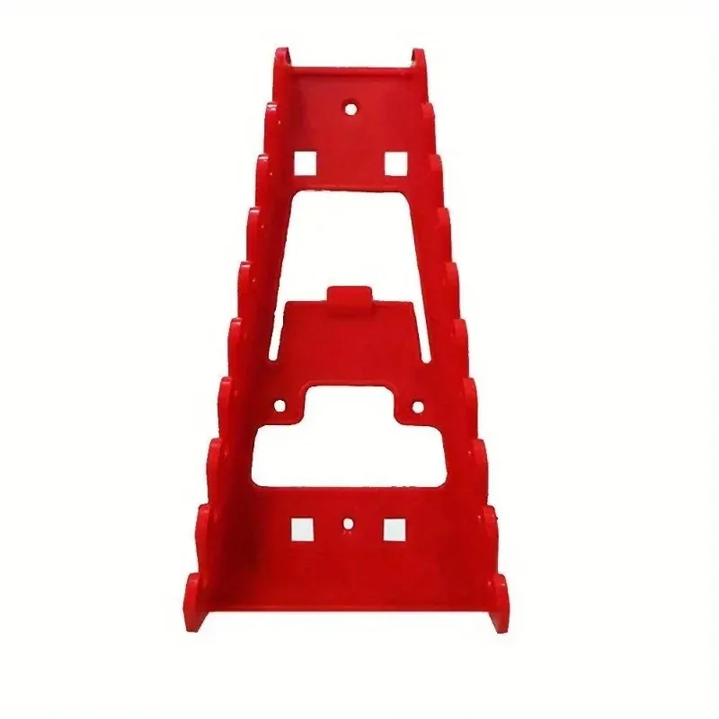 Kunststoff Schlüssel Rack Organizer Wand Montiert Tablett Steckdosen Lagerung Werkzeuge Rack Sorter Standard Schraubenschlüssel Halter Hause Schlüssel Halter Image