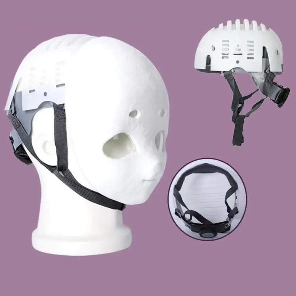 Pelziges Kostüm Fursuit Kigurumi Totenkopf Kopfbedeckung Antikollision Verstellbare Tierpuppe Kig Kopfbasis Bequemer Schlagschutz Image