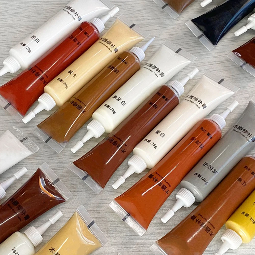 1PCS Holz Reparatur Paste Kitt Reparatur Füllstoffe Beschichtung Füllstoff für Holz Boden Farbe Füllen Fix Holz Möbel Tür Reparatur abdichten Paste