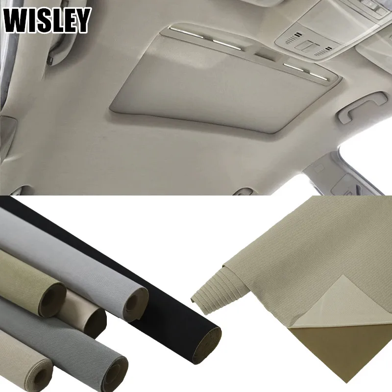 Selbstklebende Auto-Dachverkleidung, Auto-Headliner-Stoff für Autotürverkleidung, Werkbank, DIY, Auto-Innenraum, Renovierung, Stoffaufkleber Image