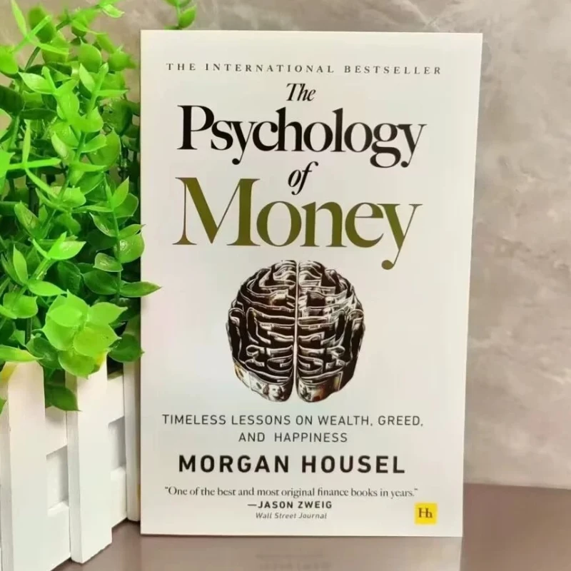 Die Psychologie des Geldes (Englische Ausgabe) von Morgan Housel - Investitionsmentalität-Training, Buch zur Persönlichen Finanzplanung, Geschenkidee Image