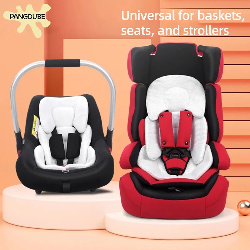 PANGDUBE Universal Kinderwagen Sitzkissen Doppelseitige Baby Auto Sitz Pad Hochstuhl Matte Wasserdichte Weiche Kinderwagen Zubehör Image