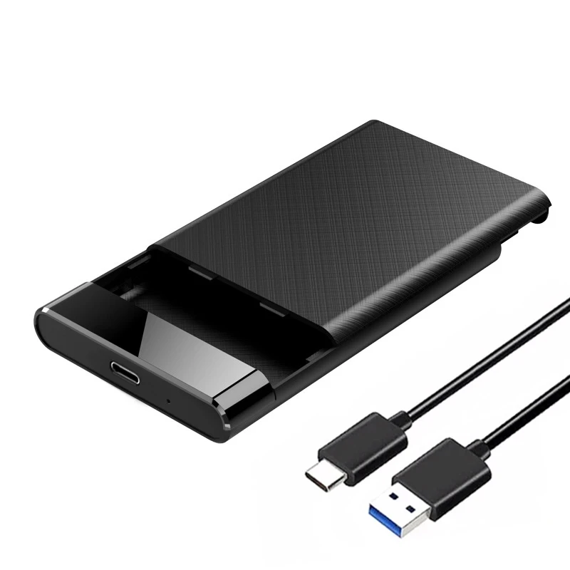 UTHAI 2,5-Zoll werkzeuglose mobile Festplattenbox USB 3.1 Notebook Solid State oder mechanische Festplatte SSD HDD-Gehäuse Typ C 3.1 Image