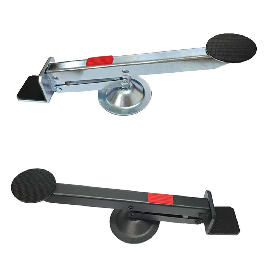 Der robuste Türlift aus Metall 360° ° Drehhebel aktiviert die Installation des Türoberflächenlifts. Hilfsinstallation Image