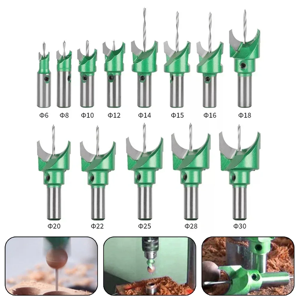 10mm Schaft Router Bit Buddha Perlen Ball Fräser Hartmetall Holzbearbeitung Perle Bohrer Für Holz Ende Mühle Hand werkzeuge 6-20mm Image