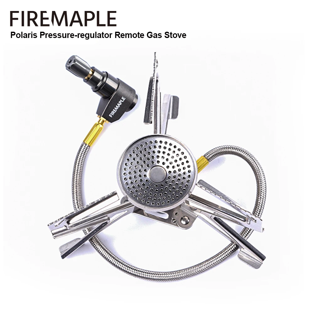 Feuer Ahorn Polaris Druckregler Camping Herd Leichte Outdoor Gas Brenner Getriebe Für Trekking Wandern Rucksack Camp Verwenden Image