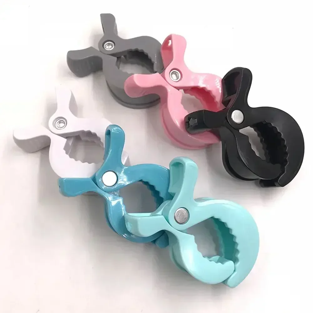 Kinderwagen Baby Kinderwagen Neue 2PcsHaken Clip Alligator Clip Peg Tragbare Baby Kinderwagen Haken Kinder Auto Sitz Baby Kinderwagen zubehör Image