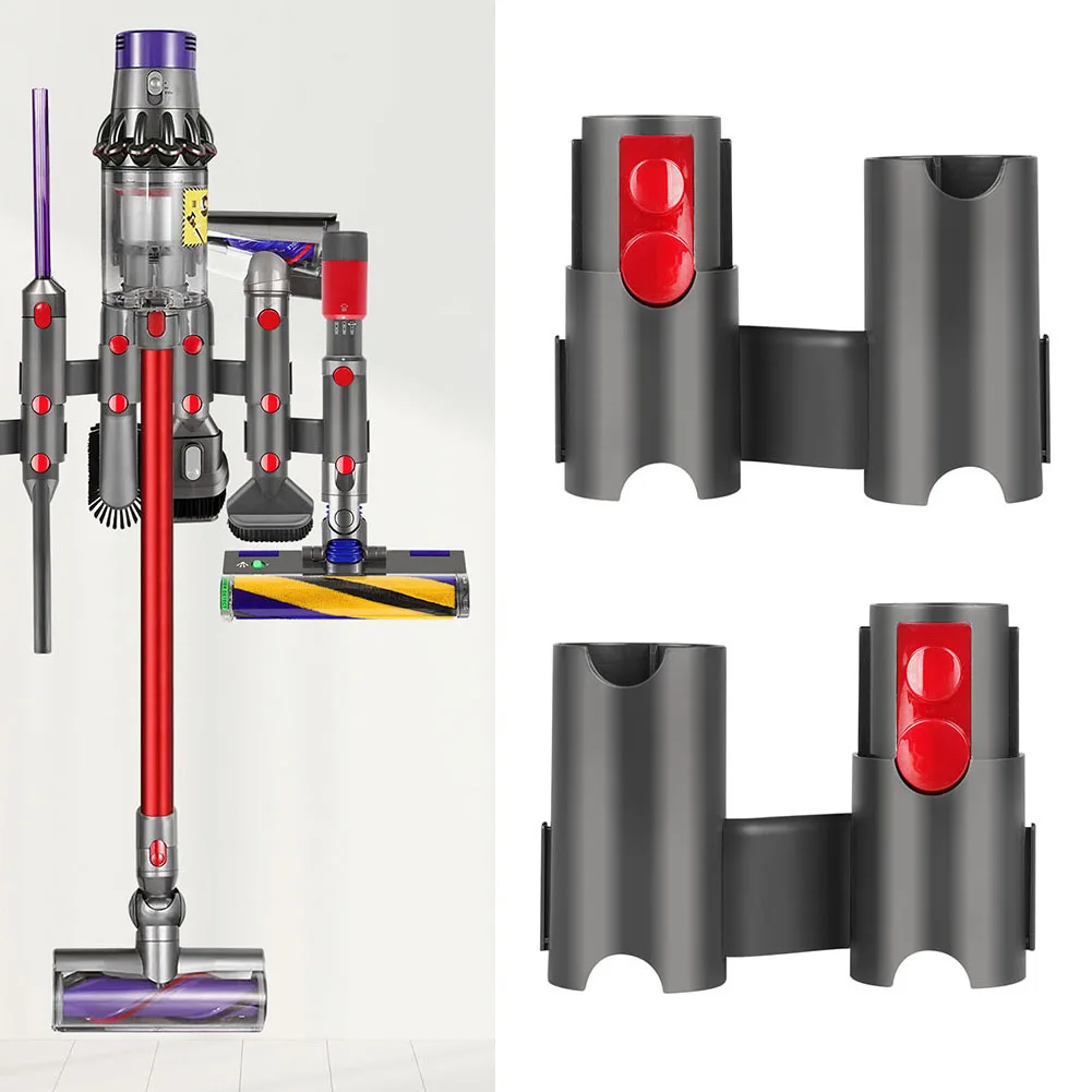 2 stücke Lagerung Halterung Halter Für Dyson V7 V8 V10 V11 V15 Staubsauger Ort Pinsel Kopf Düse Reinigung Image