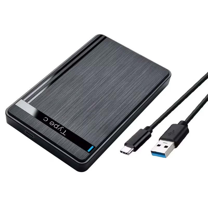 2,5-Zoll-SSD-Gehäuse für externe Festplatte, serielle Schnittstelle, SATA, werkzeuglos, Micro-USB 3.1-Schnittstelle, Solid-State, mechanischer mobiler Speicher Image