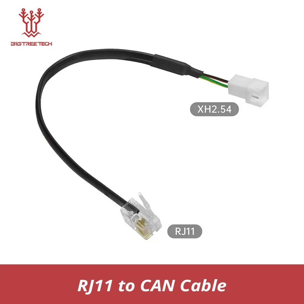 BIGTREETECH RJ11 bis Dosenkabel für Octopus V1.1 Octopus Pro F446 F429 150 mm XH2.54-2P 3D-Drucker-Zubehör Image