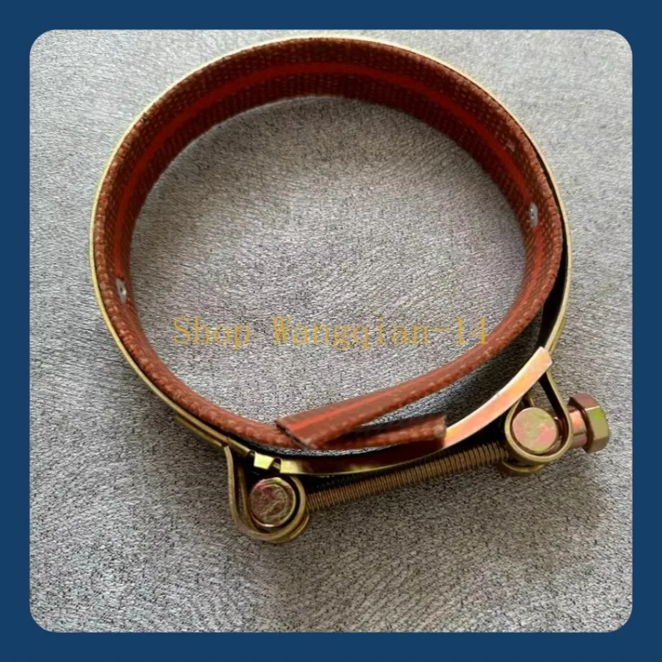 Baggerklemmen, T-Bolzen, Auspuffrohr-Clip, Abdichtung, universelle robuste Schlauchklemmen 367-8468, Schaufel, verschleißfester Staubring, 1 Stück Image