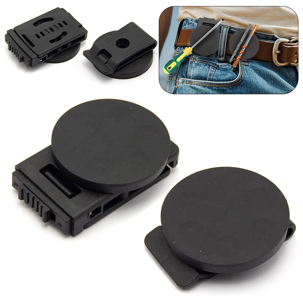 Magnetische Gürtelschnalle, verstellbar, tragbar, Gummiverpackung, magnetischer Saugnapf, Saugschraube, Hardware, Handwerkzeug-Zubehör Image